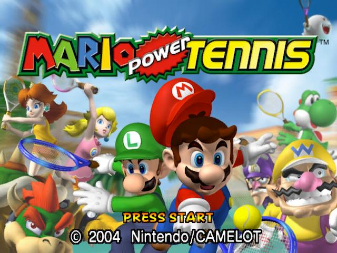 Mario Power Tennis